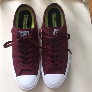 Burgundy Chuck Taylor II All-Star Worn Once